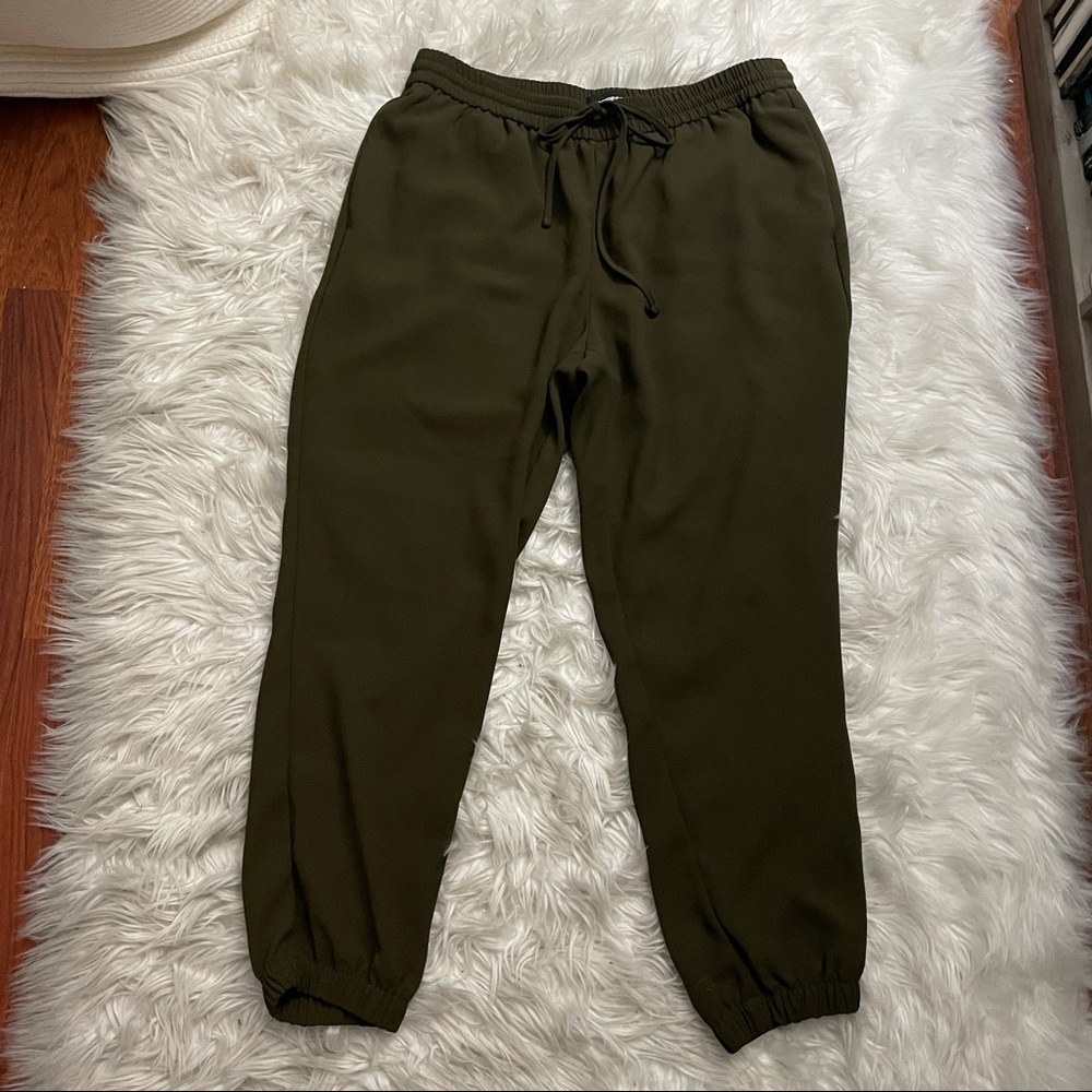 Army Green Express Joggers - Size L